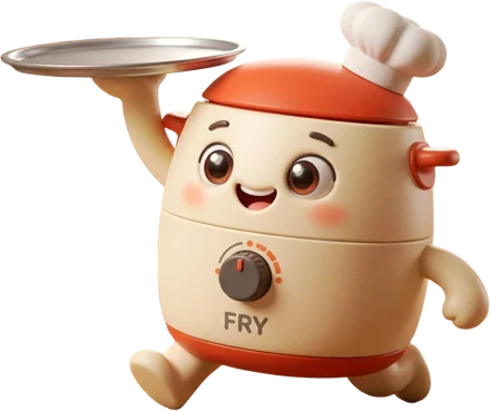 Fry, la mascotte AirFryer Menu
