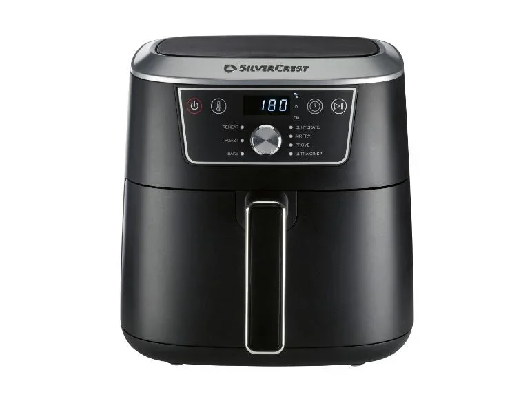 Silvercrest Friteuse à air chaud 6,7 L 2150 W, airfryer Silvercrest