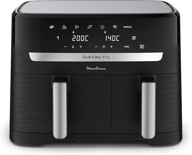 Moulinex Easy Fry Dual 8,3L, airfryer Moulinex
