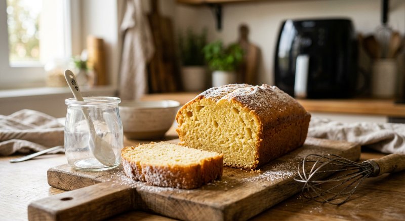 Gâteau au yaourt moelleux à l'airfryer
